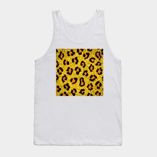 Glitter Cheetah Print Tank Top